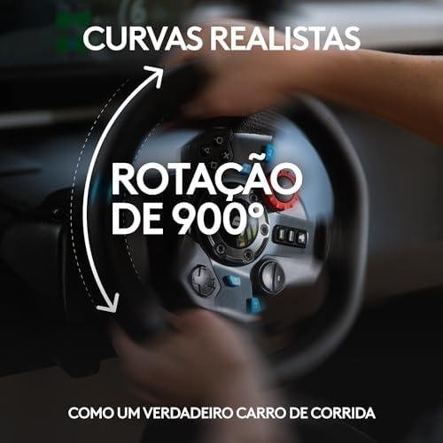         Volante e Pedais Logitech G29 Driving Force com Force Feedback para PS5, PS4, PS3 e PC       