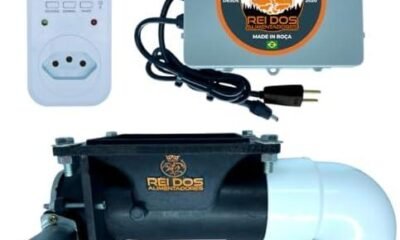 Sistema de automação de irrigação inteligente com timer e válvula.