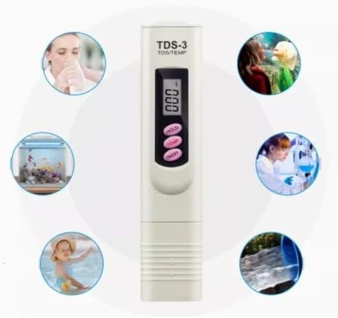 Kit Medidor De Ph Medidor Tds Condutivímetro Ppm Digital Kit Medidor De Ph Medidor Tds Condutivímetro Ppm Digital