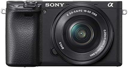 Sony Câmera Mirrorless Alpha A6400: Câmera Digital Compact Aps-C Intercambiáveis Com Foco Automático De Olhos Em Tempo Real, Vídeo 4K, Tela Flip & 16-50Mm Lente E Câmeras Compatíveis Com Montagem Sony Câmera Mirrorless Alpha A6400: Câmera Digital Compact Aps-C Intercambiáveis Com Foco Automático De Olhos Em Tempo Real, Vídeo 4K, Tela Flip & 16-50Mm Lente E Câmeras Compatíveis Com Montagem