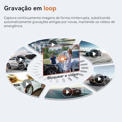 DDPAI N1 Dual Câmera Veicular Frontal Traseira 1296P1080P, Dachcam com WiFi, Câmera para Carro com Aplicativo, Supercapacitor, Visão Noturna, Gravação em Loops, Estacionamento 24H (Sem Cartão SD) DDPAI N1 Dual Câmera Veicular Frontal Traseira 1296P1080P, Dachcam com WiFi, Câmera para Carro com Aplicativo, Supercapacitor, Visão Noturna, Gravação em Loops, Estacionamento 24H (Sem Cartão SD)