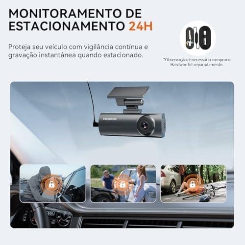 DDPAI N1 Dual Câmera Veicular Frontal Traseira 1296P1080P, Dachcam com WiFi, Câmera para Carro com Aplicativo, Supercapacitor, Visão Noturna, Gravação em Loops, Estacionamento 24H (Sem Cartão SD) DDPAI N1 Dual Câmera Veicular Frontal Traseira 1296P1080P, Dachcam com WiFi, Câmera para Carro com Aplicativo, Supercapacitor, Visão Noturna, Gravação em Loops, Estacionamento 24H (Sem Cartão SD)