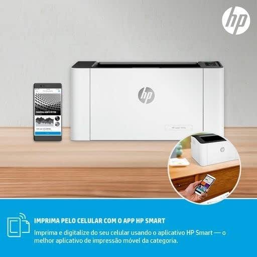 Impressora HP 107W Laser Monocromática USB e Wi-Fi 110V. Impressora HP 107W Laser Monocromática USB e Wi-Fi 110V.