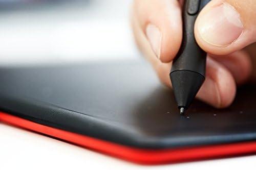         Mesa Digitalizadora One By Wacom CTL472, Pequena, Pen LP-190K, Preto e Vermelho       