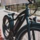 black and orange mountain bike